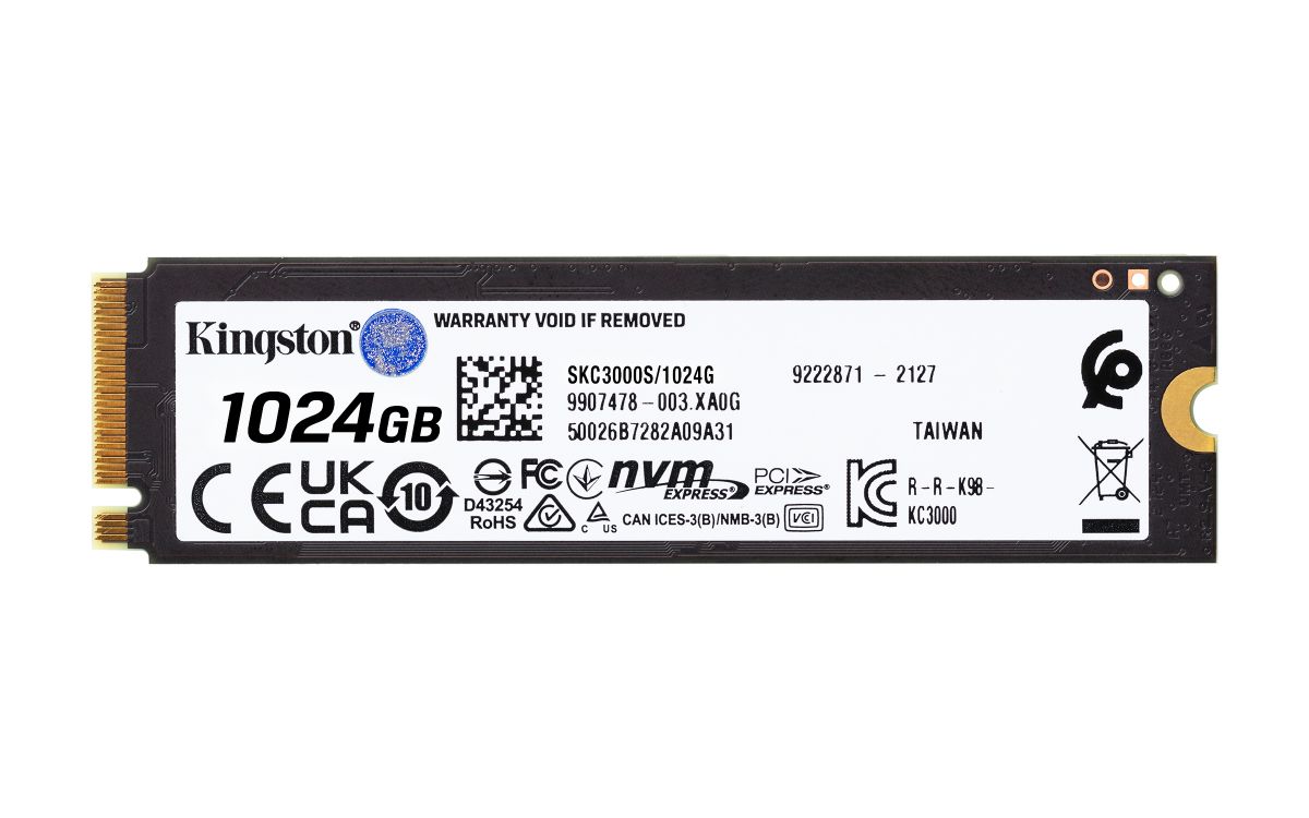 SKC3000S/1024G | Kingston SSD (ソリッドステートドライブ