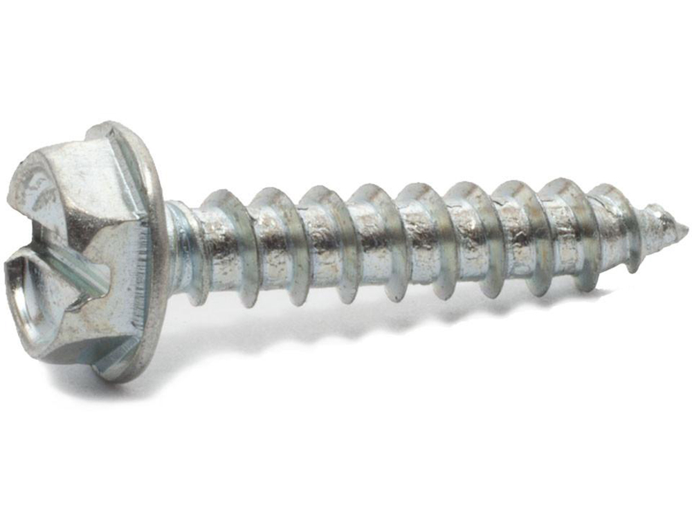 RS PRO Zinc Steel Self Tapping Screw, 1in Long RS