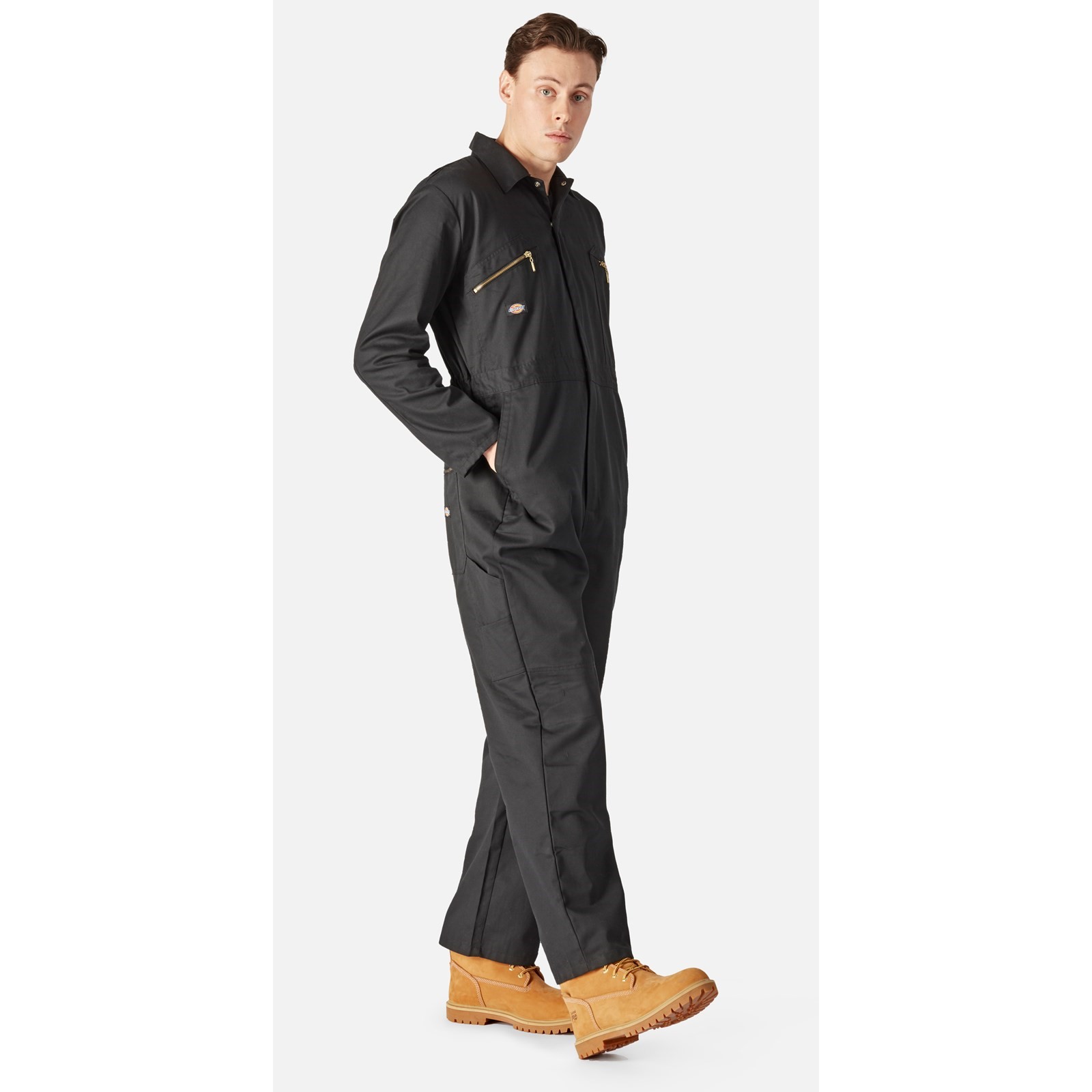 DK0A4XT4BLK1 | Dickies Reusable Coverall, S | RS