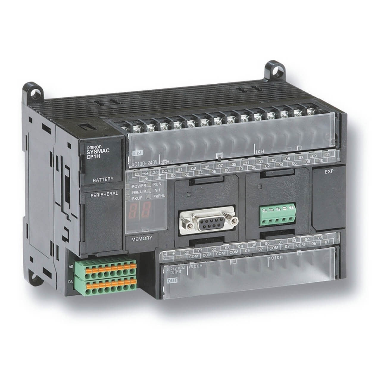 CP1H-X40DR-A | オムロン CP1H PLC (CPUユニット) 24 入力 16