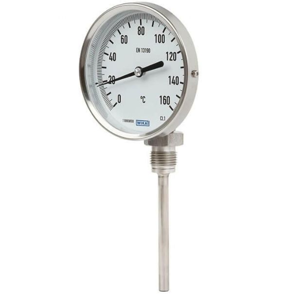 WIKA Dial Thermometer 0 → +120 °C, 31094710 | RS WIKA Dial Thermometer 0 → +120 °C, 31094710 | RS