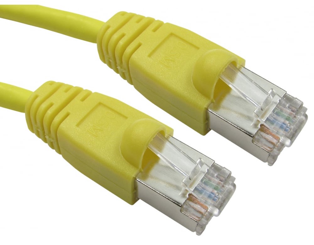 RS PRO Cat6 イーサネットケーブル, RJ45 - RJ45, 3m, 黄, FTP | RS