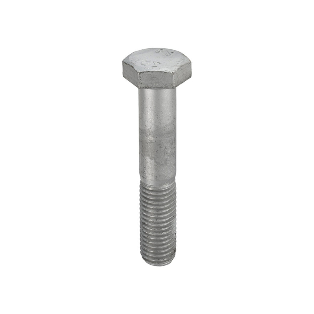 RS PRO Galvanised Steel, Hex Bolt, M12 x 90mm | RS