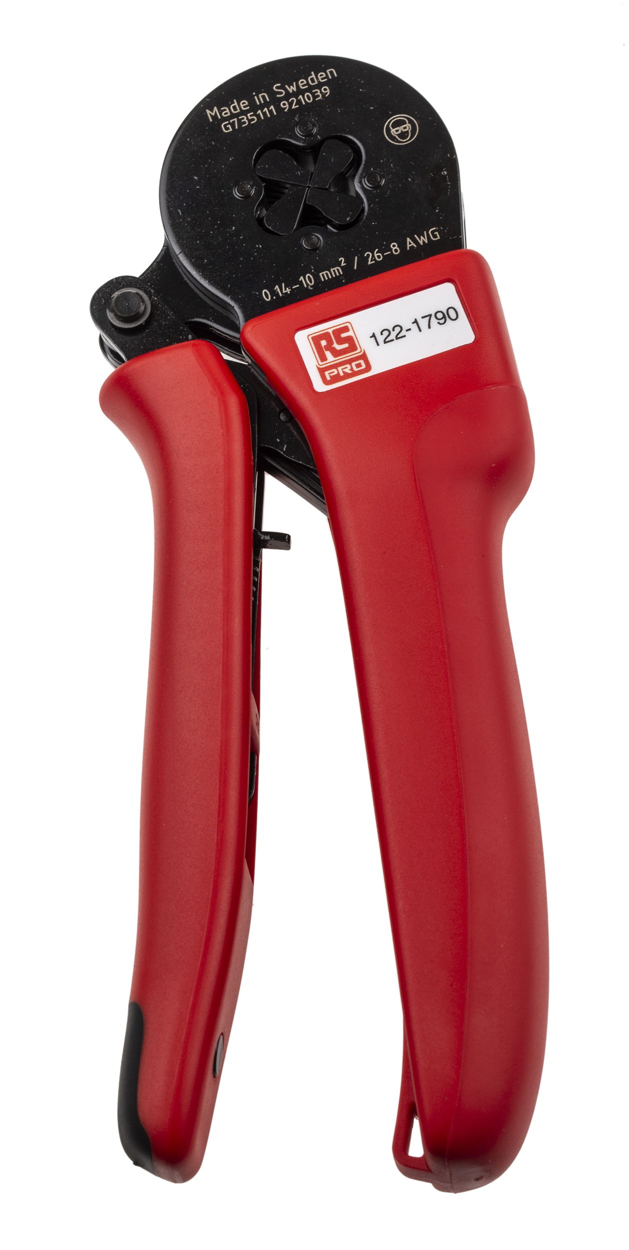 RS PRO Ratcheting Hand Crimping Tool for Bootlace Ferrule