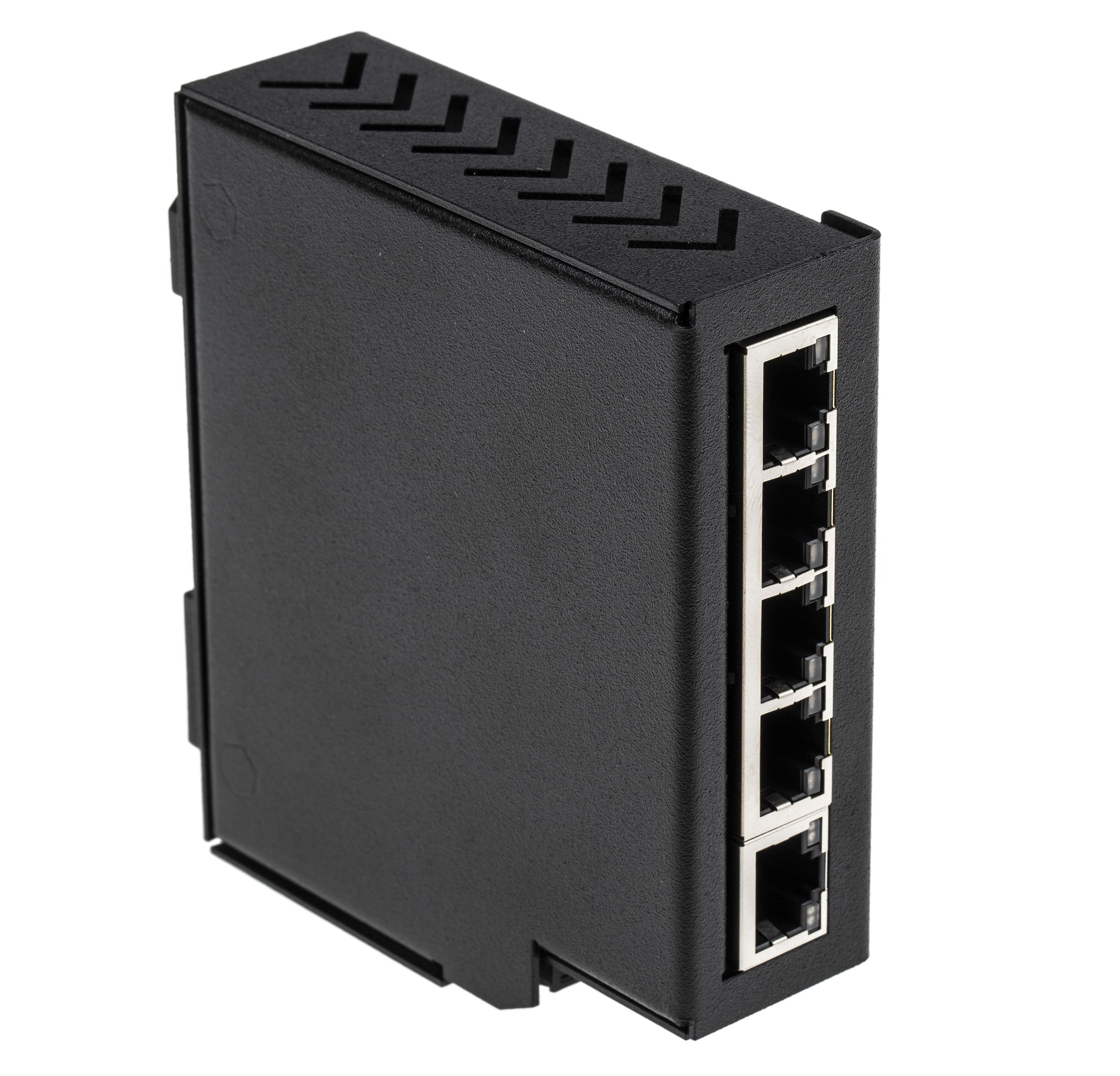 RS PRO DIN Rail Mount Switch, 5 RJ45 Ports, 10/100Mbit/s Transmission RS