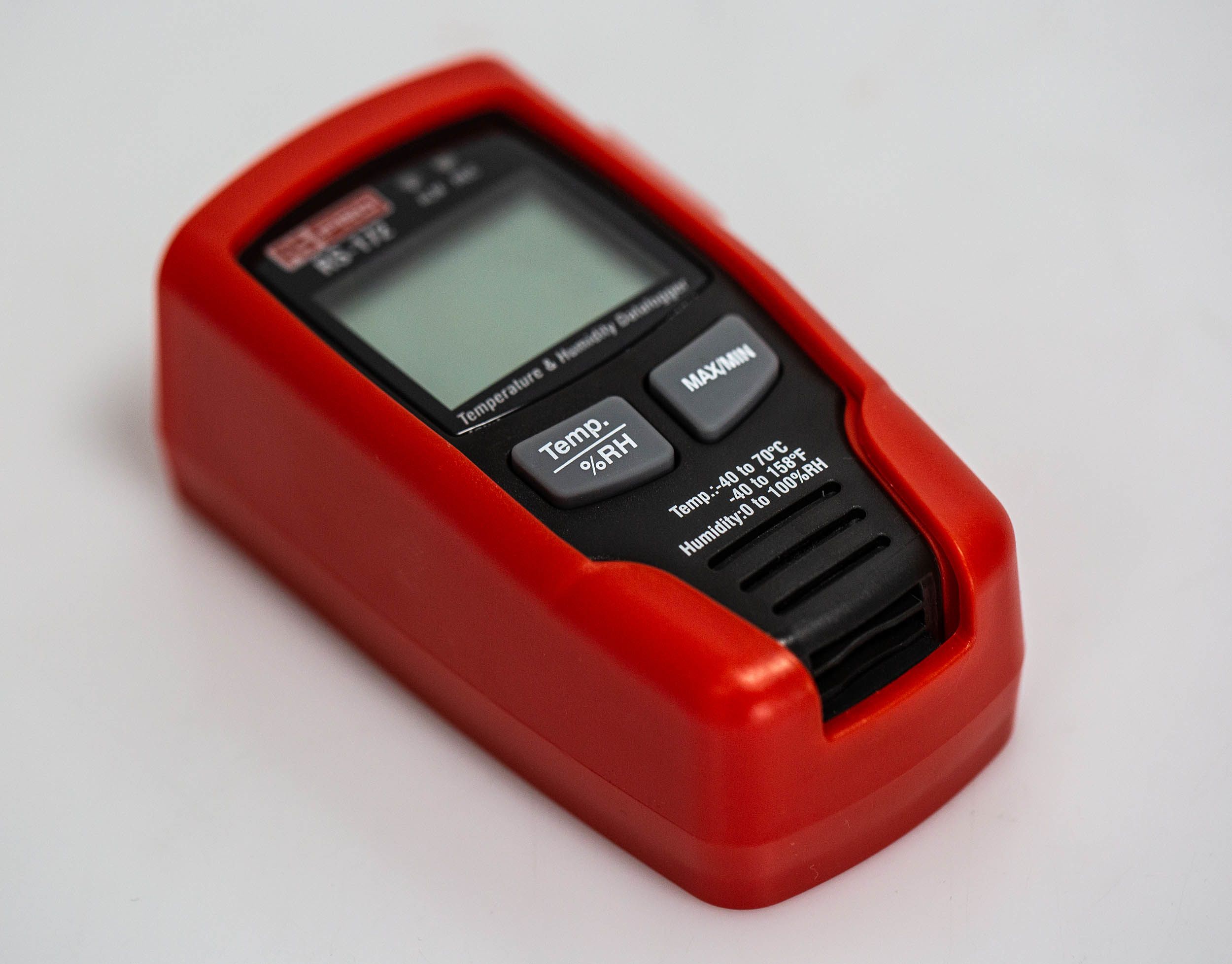 RS PRO RS-172 Temperature & Humidity Data Logger, 1 Input Channel(s), Battery-Powered
