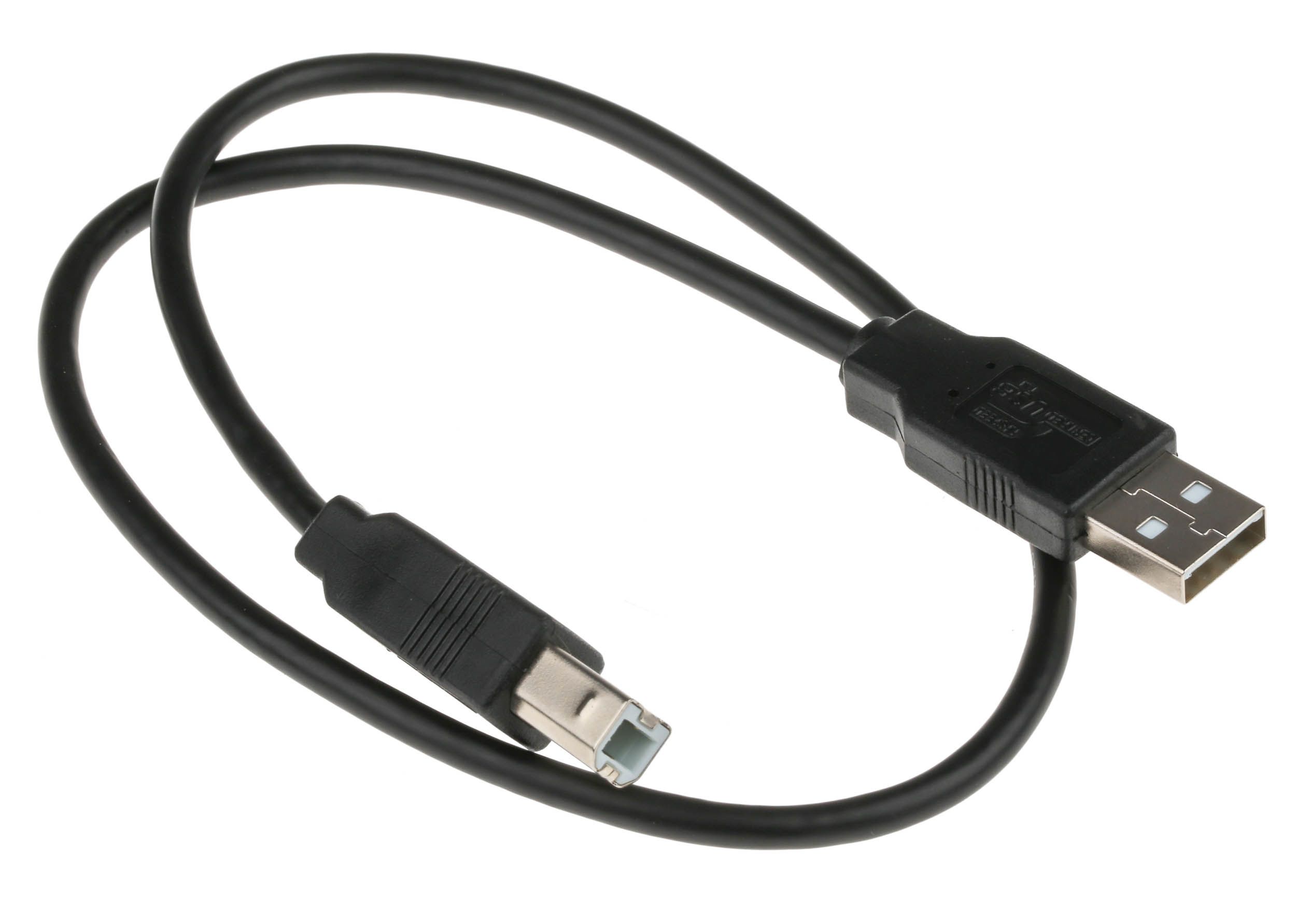 Rs Pro Usb Kabel Usb A Usb B 500mm Usb 20 Schwarz Rs 6668