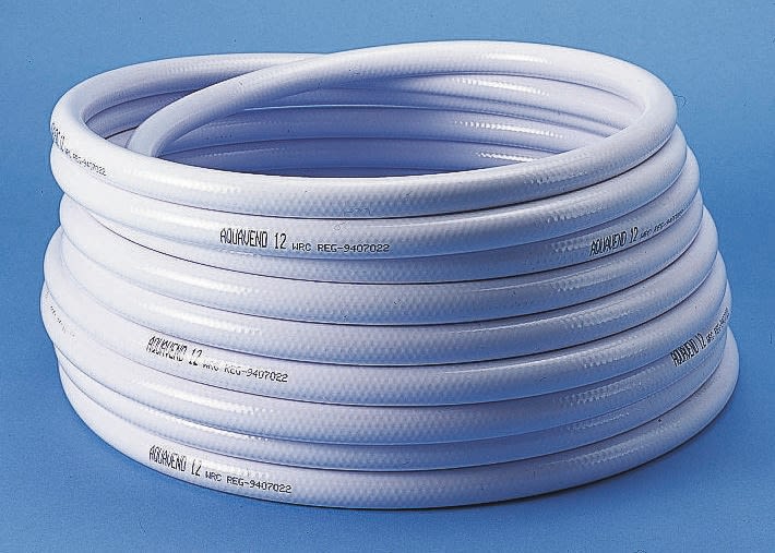 RS PRO PVC Flexible Tubing, White, 26mm External Diameter, 10m Long