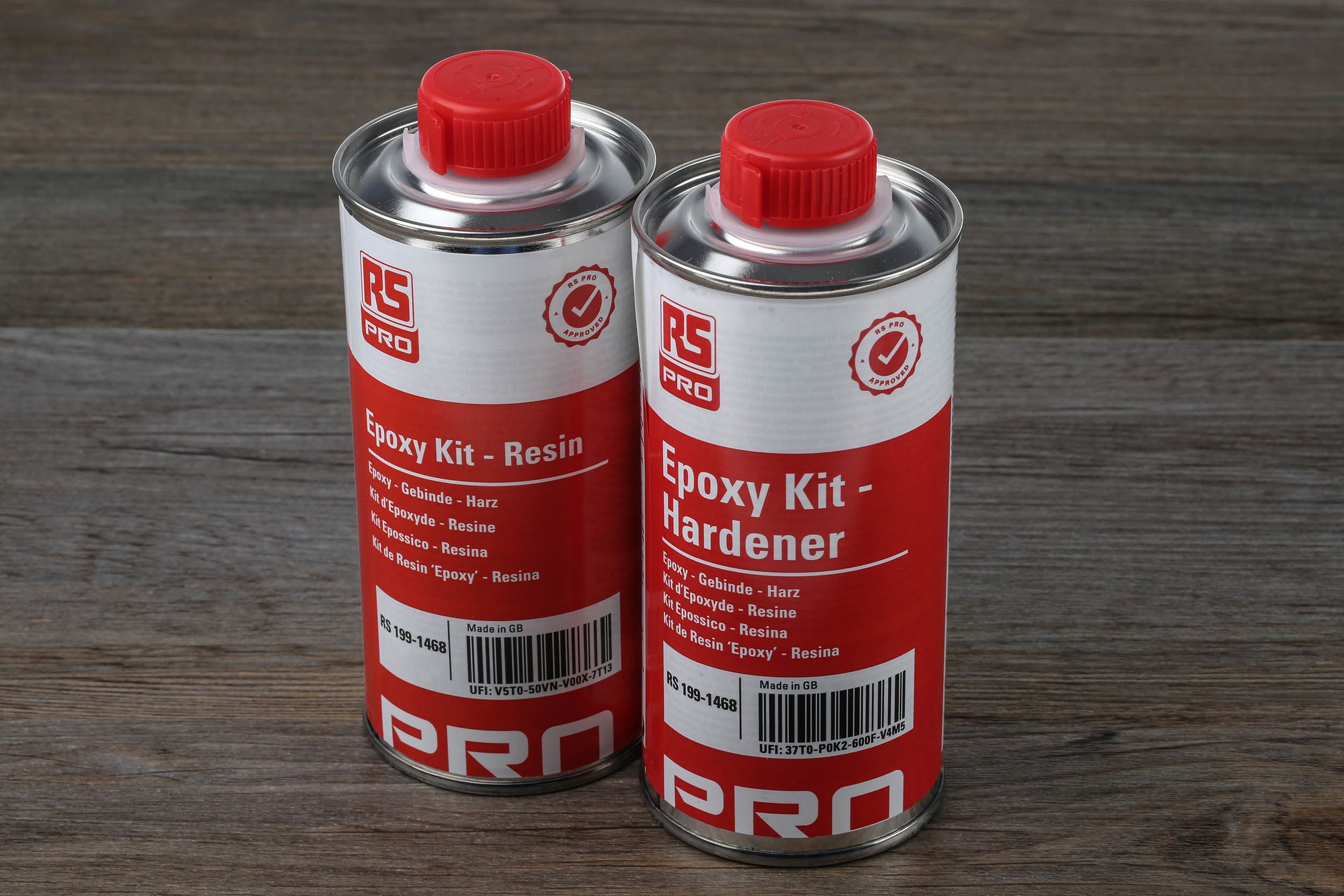 RS PRO Amber Epoxy Potting Compound 500 g RS