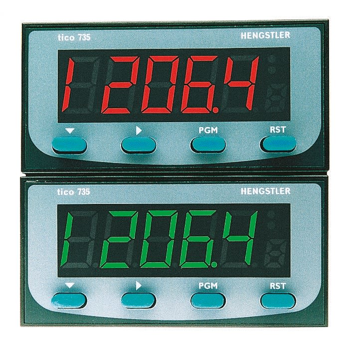 LED Digital Panel Multi-Function Meter for Current, Voltage, 45mm x 92mm