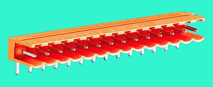 Weidmüller, OMNIMATE SL, 6 Way, 1 Row, Right Angle PCB Header