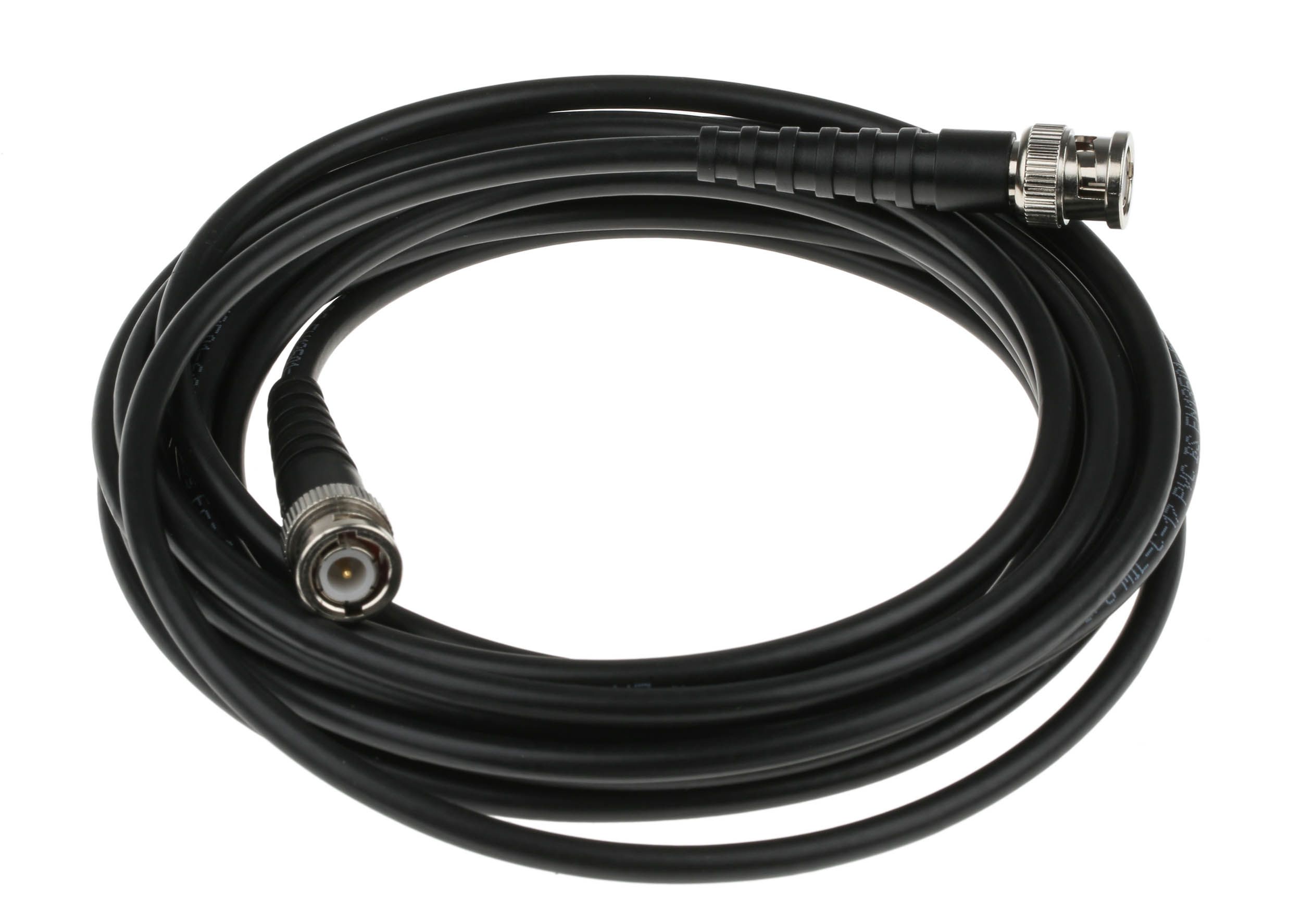 RS PRO Male BNC to Male BNC Coaxial Cable, RG58, 50 Ω, 5m