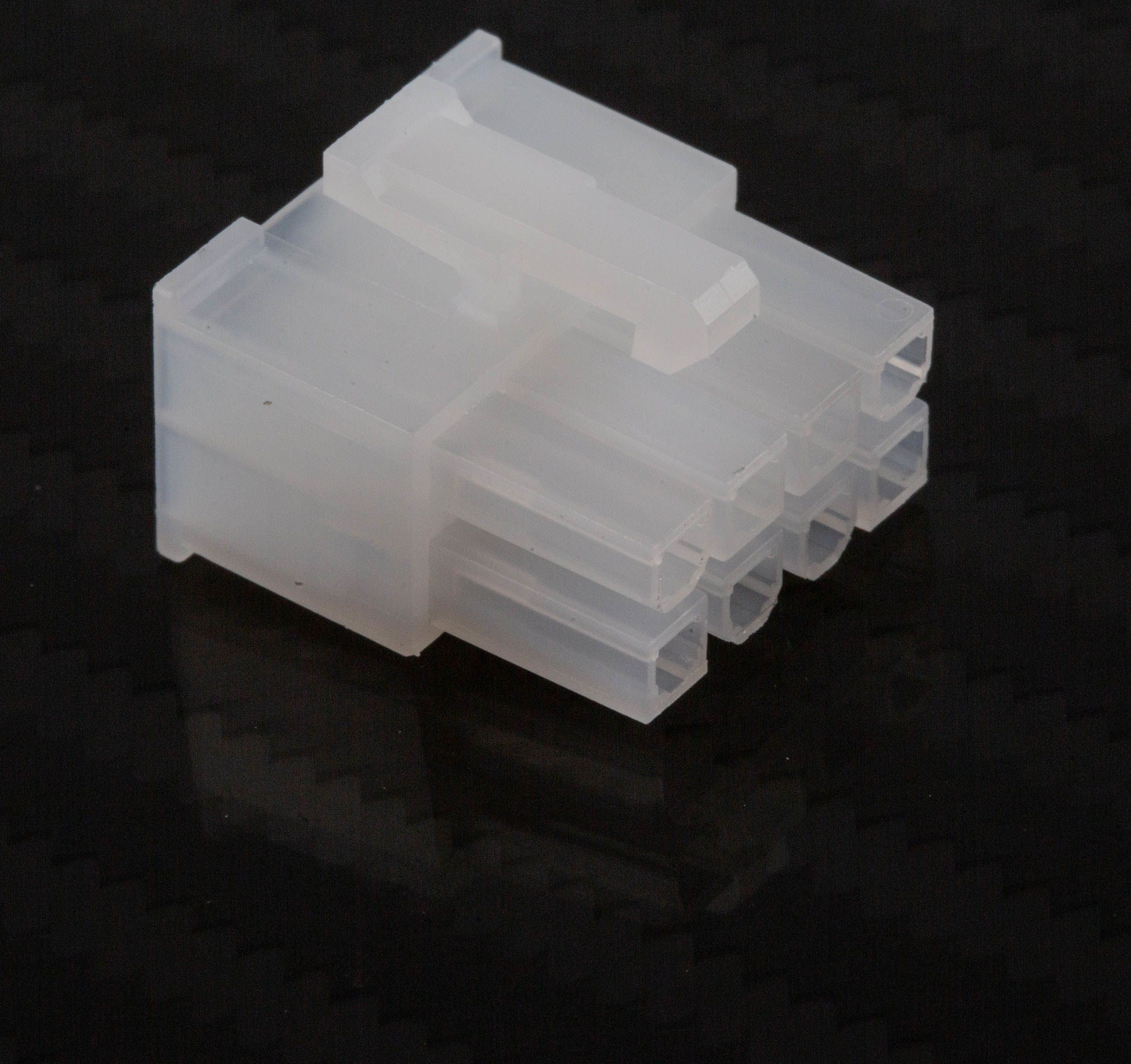 Molex Mini-Fit Jr Steckverbindergehäuse Buchse 4.2mm, 8-polig / 2-reihig Gerade, Kabelmontage für Mini-Fit