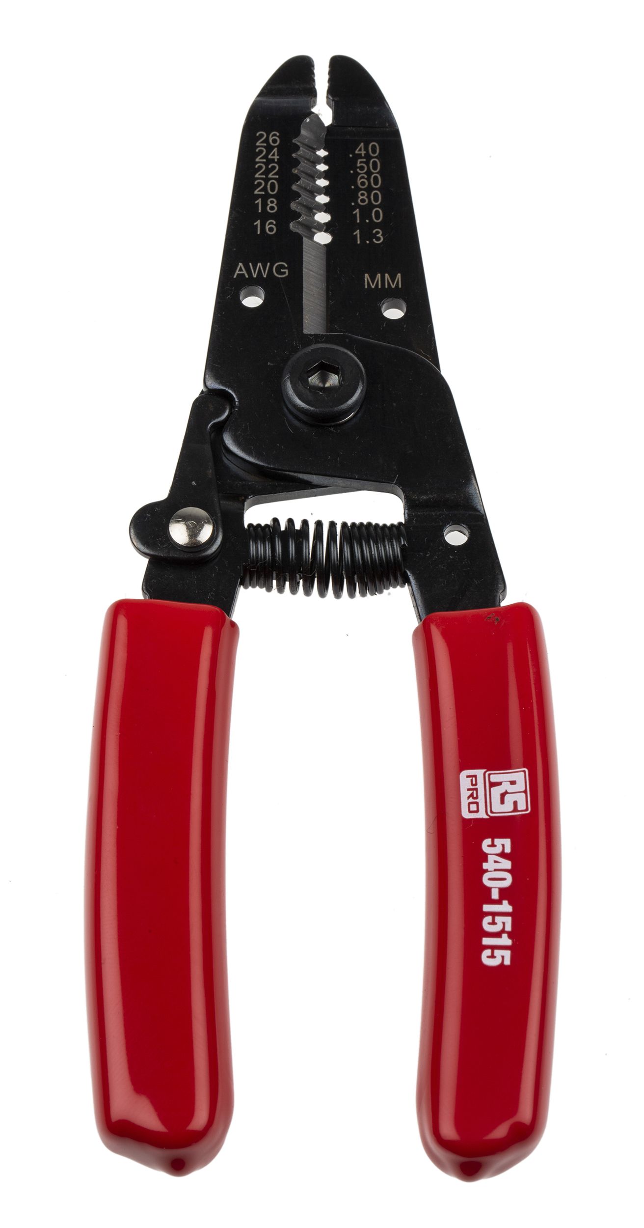 RS PRO 155 mm Wire Stripper, 0.4mm ￫ 1.3mm
