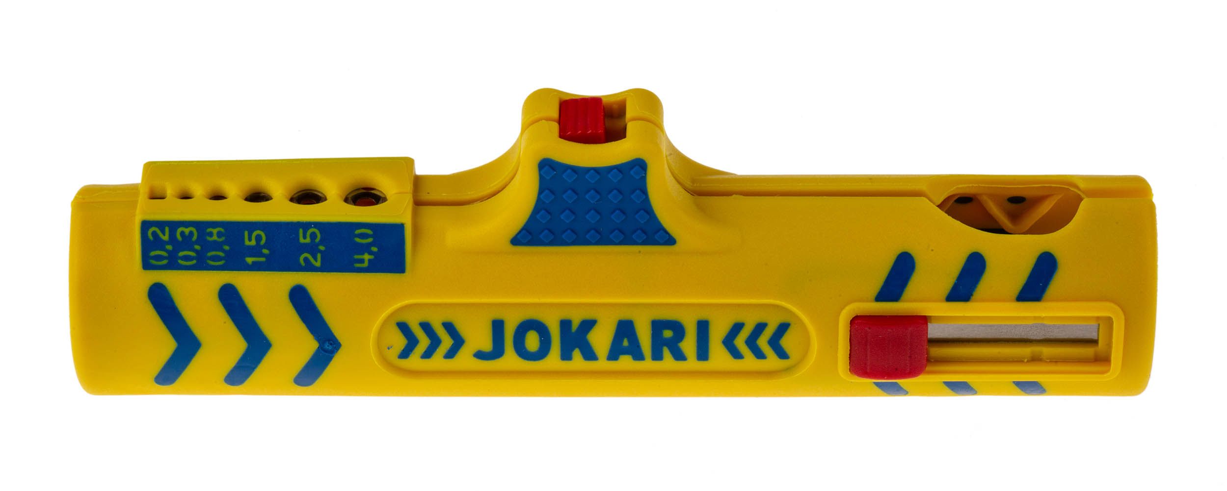 Jokari Wire Stripper, 0.2mm Min, 4.0mm Max, 124 mm