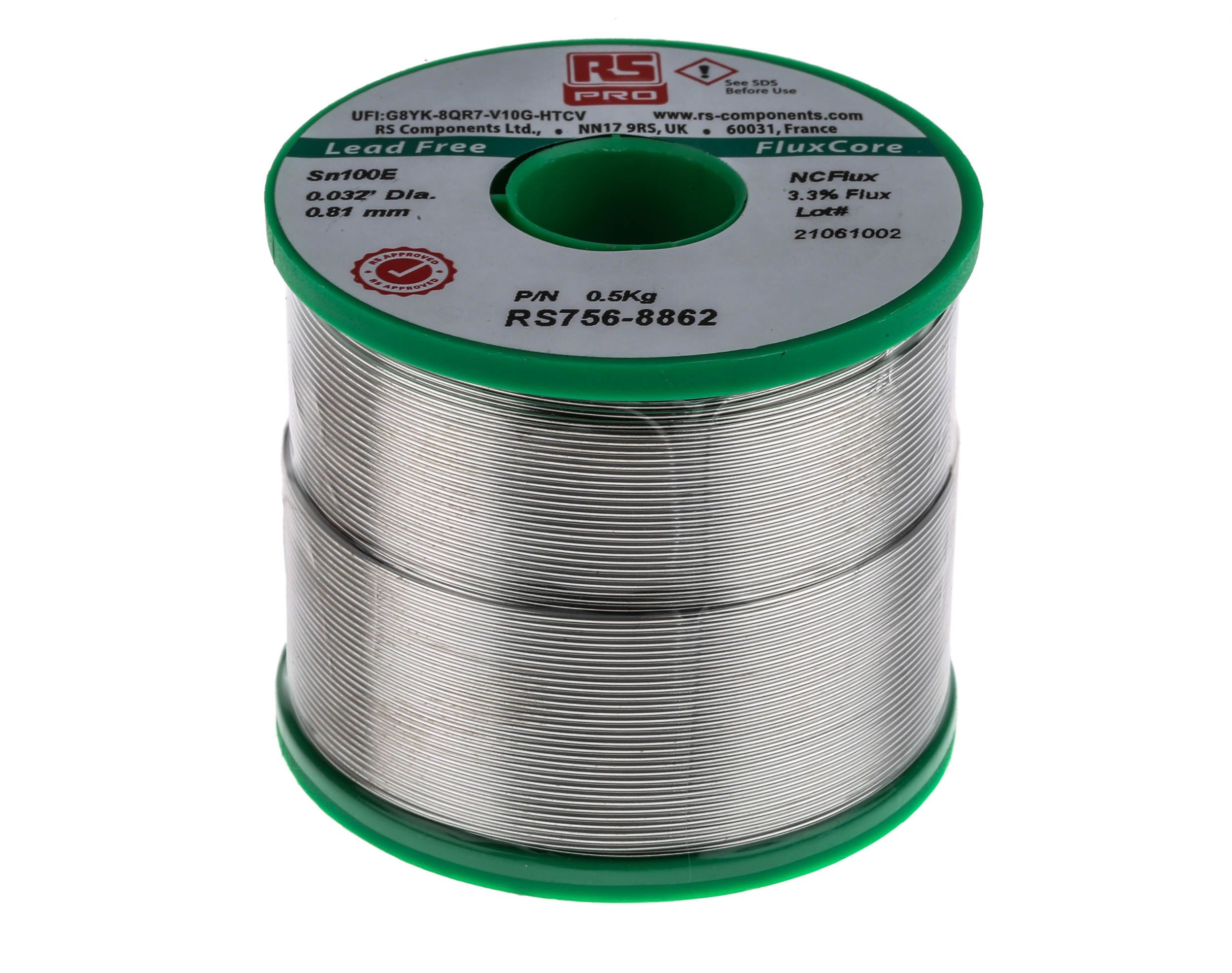 RS PRO Wire, 0.81mm Lead Free Solder, 228°C Melting Point | RS