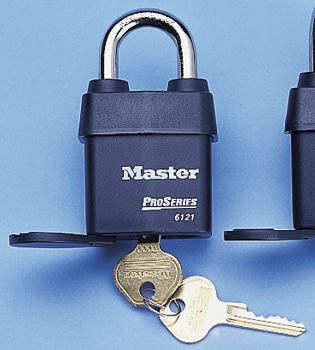 Master Lock Key Weatherproof Boron Alloy, Steel Padlock, 8mm Shackle ...