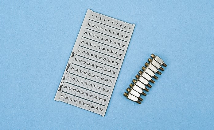 RC610 1 100 Ho 1SNA233030R2600 Entrelec RC Series Marker Card For RC610 1 100 Ho 1SNA233030R2600 Entrelec RC Series Marker Card For