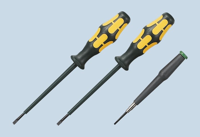 Phoenix Contact Slotted VDE Screwdriver 2.5 x 0.4 mm Tip, VDE 1000V Approved