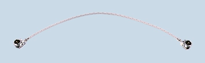 Hirose Female U.FL to Female U.FL Coaxial Cable, 50 Ω, 300mm