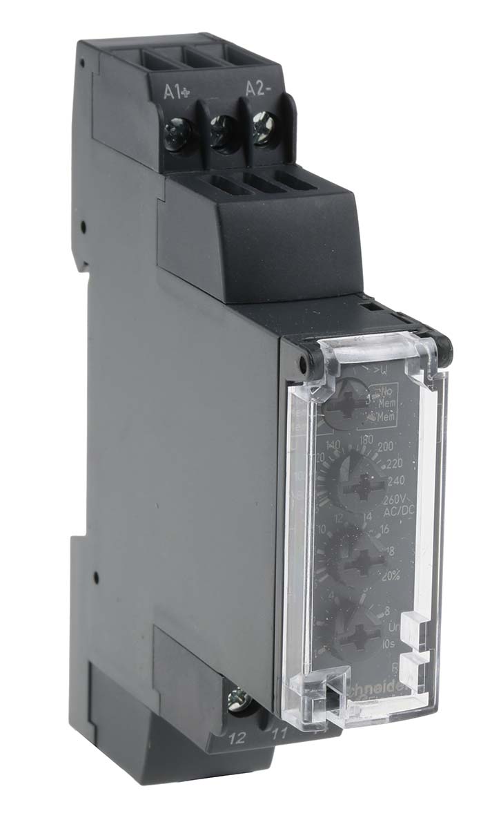 RM17UAS15 Schneider Electric DIN Rail Voltage Monitoring Relay, 65 →