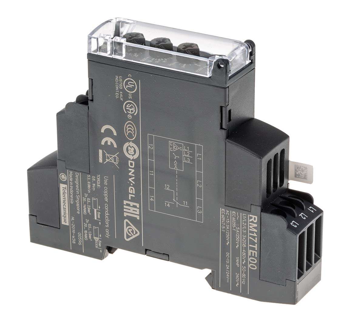 RM17TE00 | Schneider Electric RM17TE Überwachungsrelais, für Phase ...