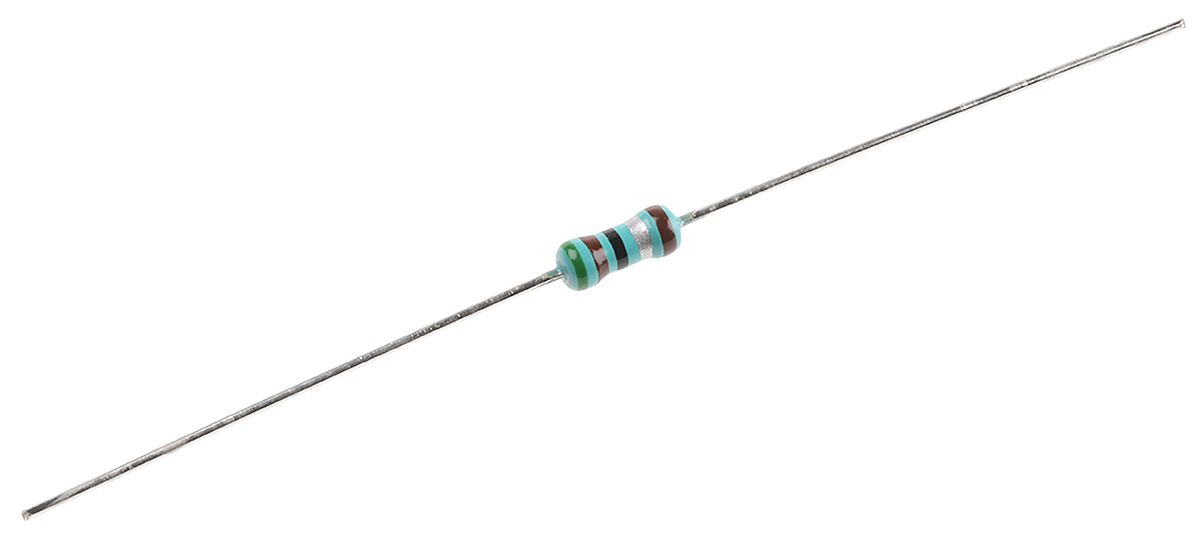 TE Connectivity 5.1Ω Metal Film Resistor 0.6W ±1% LR1F5R1 | RS