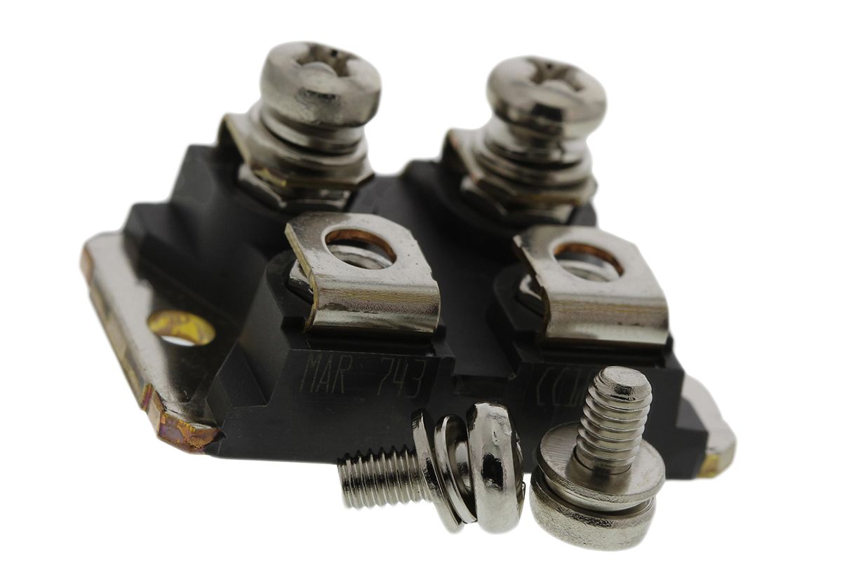 STMicroelectronics 600V 30A, Dual Rectifier Diode, 4Pin ISOTOP