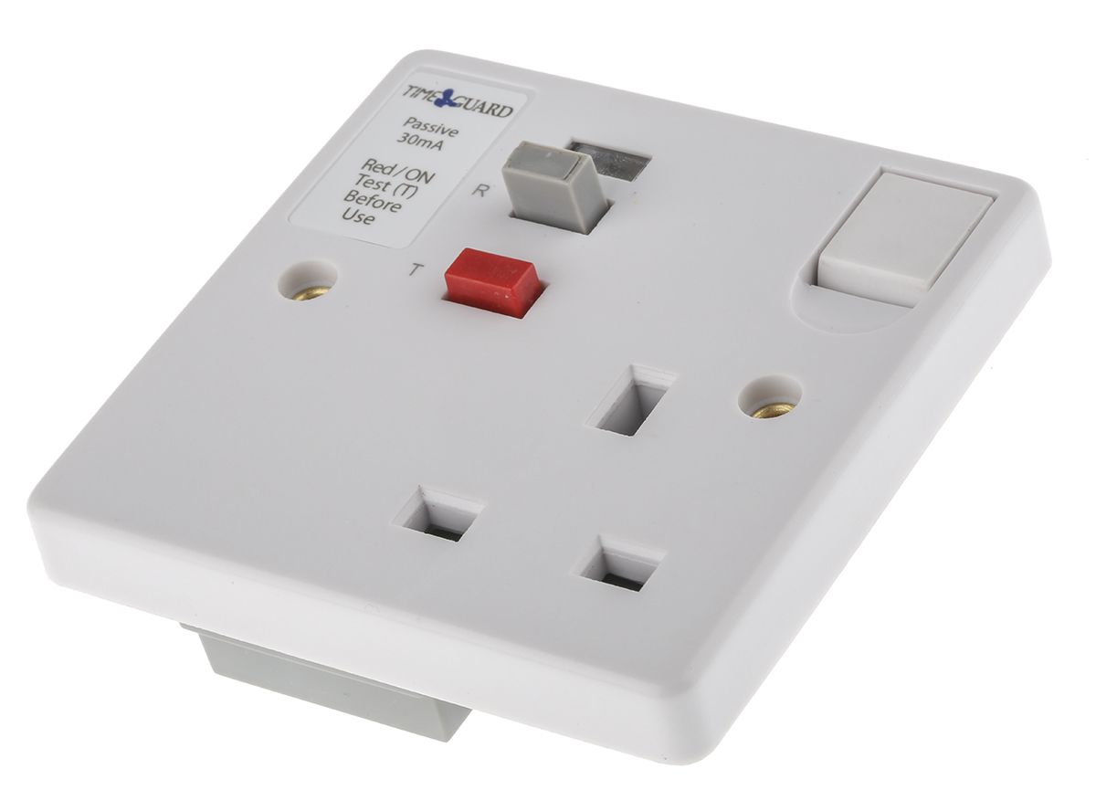 TFA02WL Theben / Timeguard Tripfast 13A, BS Fixing, Passive, Single