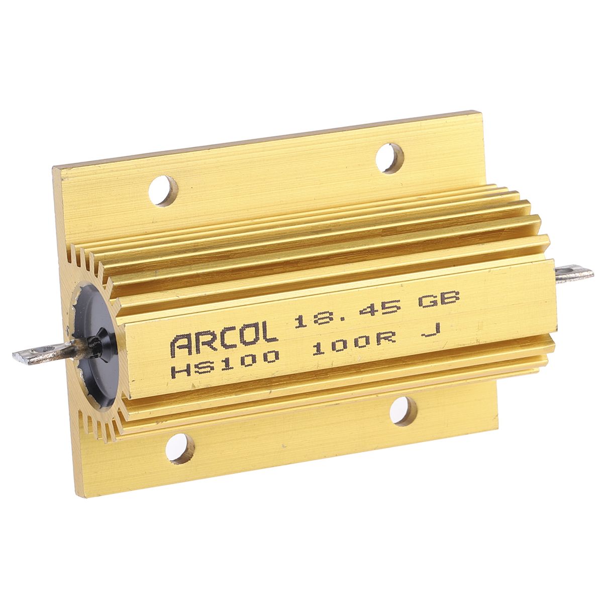 Arcol, 100Ω 100W Wire Wound Chassis Mount Resistor HS100 100R J ±5 RS