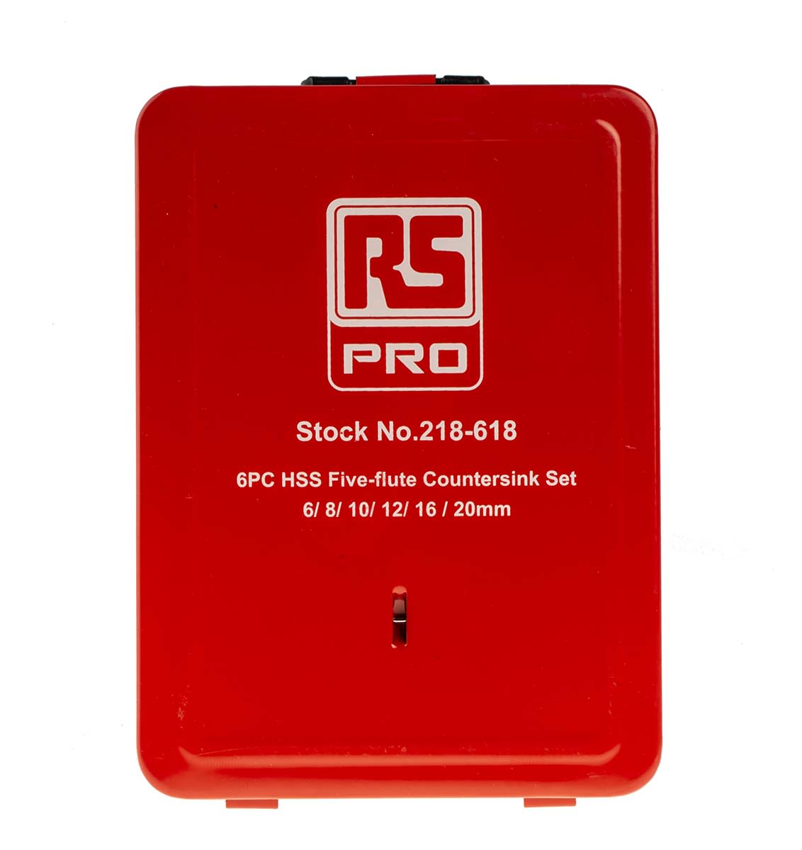 RS PRO Countersink Set x6 mm, 8 mm, 10 mm, 12 mm, 16 mm, 20 mm6 Piece