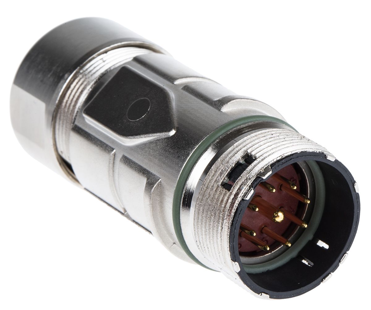 44420040 + 73002744 Lapp Circon M23 Cable Mount Circular Connector, 9 Contacts, M23 Connector