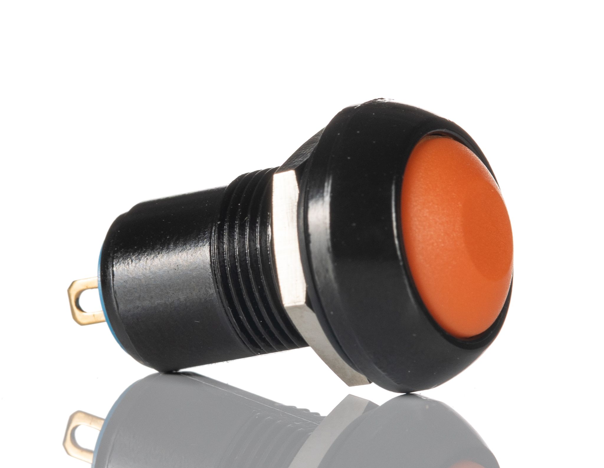 IPR1SAD9 APEM Illuminated Latching Push Button Switch, Panel Mount