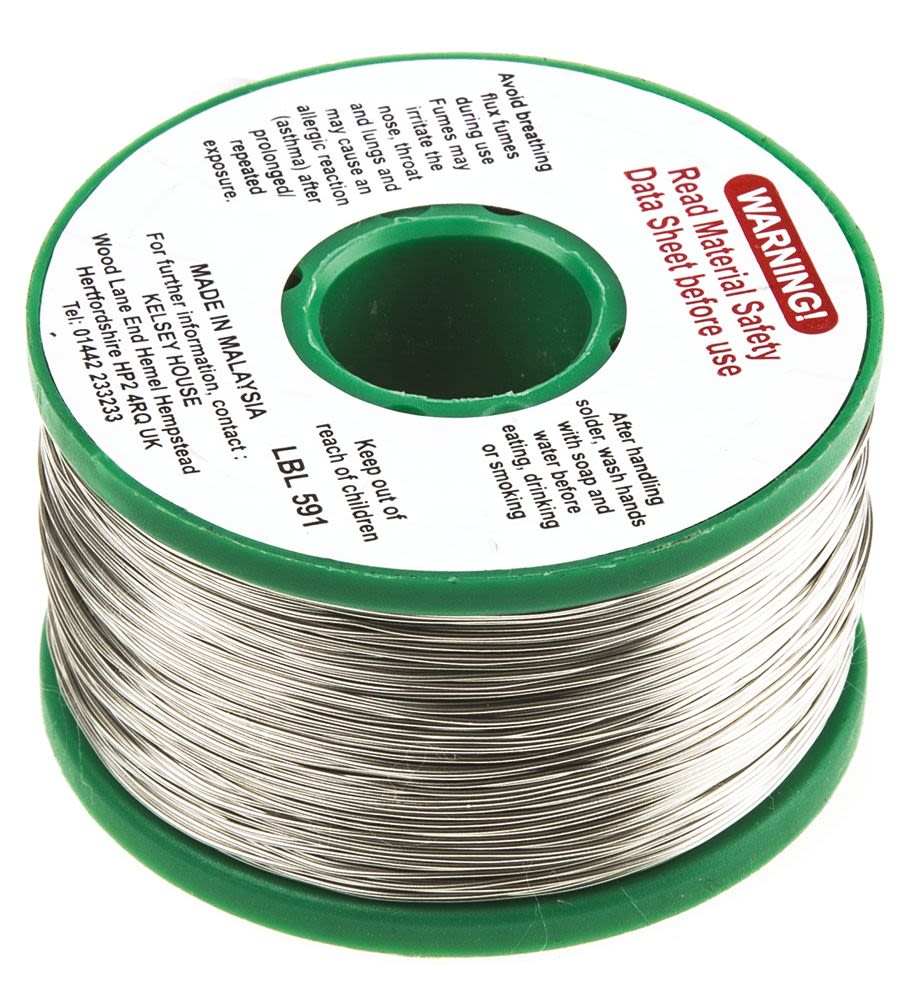 587022 Multicore Wire, 0.5mm Lead Free Solder, 217°C Melting Point RS