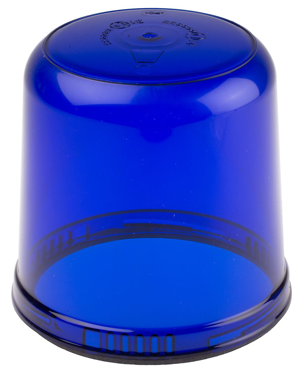 RS PRO Blue Lens for use with Incandescent Beacons