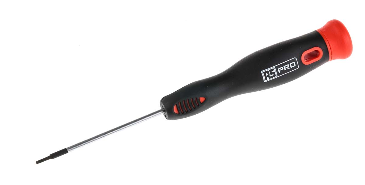 RS PRO Slotted Precision Screwdriver 1.5 mm Tip