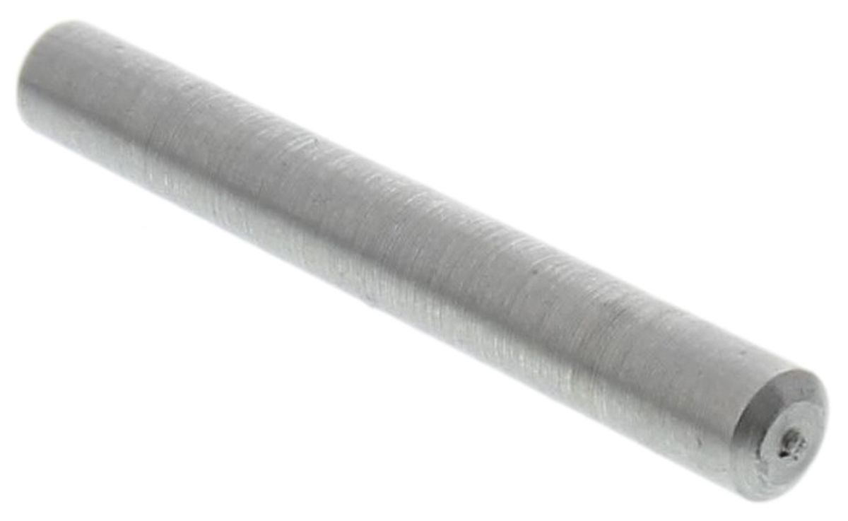 2mm Diameter Plain Steel Taper Dowel Pin 16mm Long