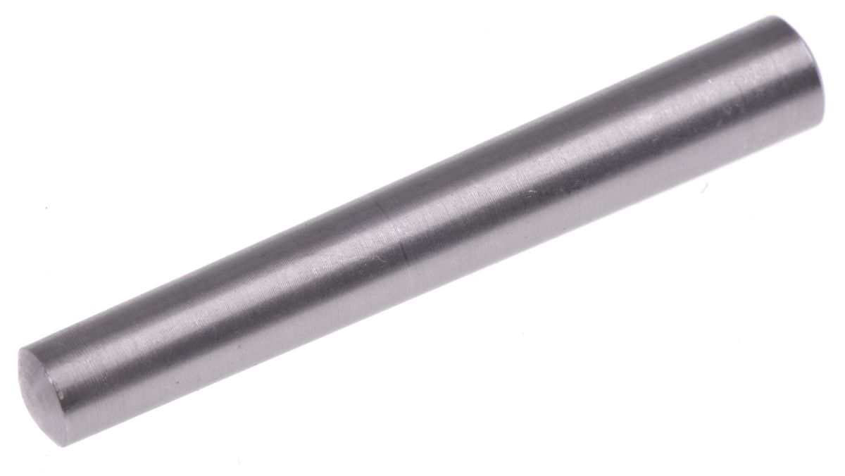 5mm Diameter Plain Steel Taper Dowel Pin 40mm Long