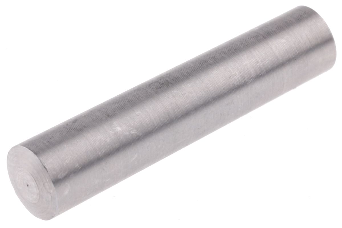 6mm Diameter Plain Steel Taper Dowel Pin 30mm Long