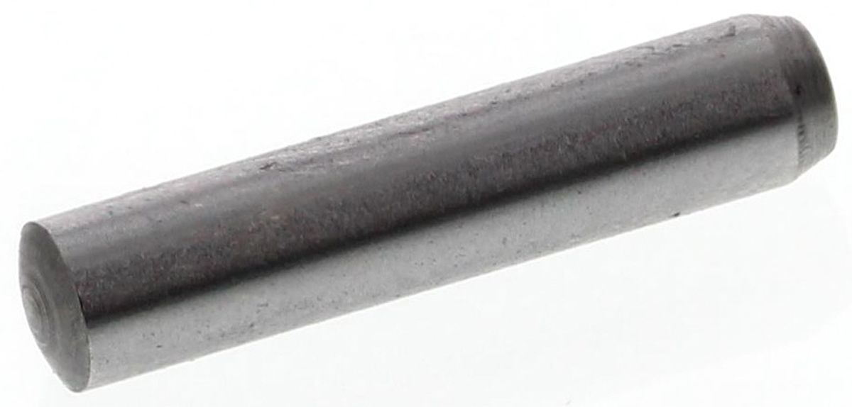 2.5mm Diameter Plain Steel Parallel Dowel Pin 12mm Long