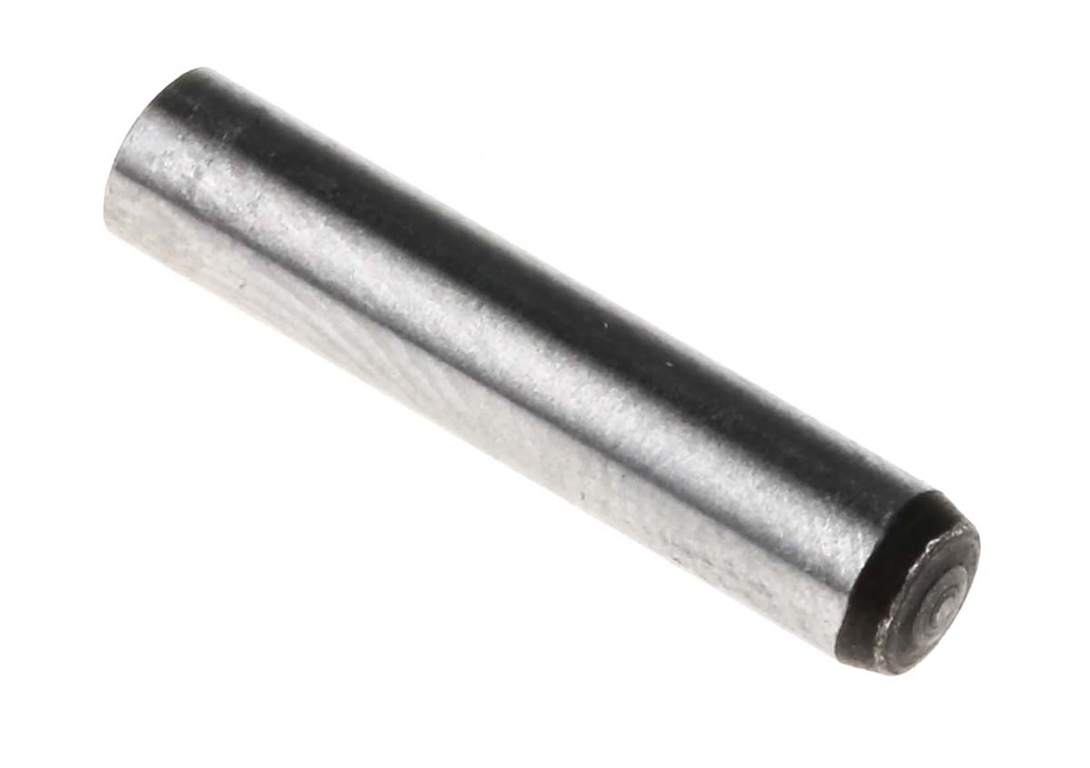 4mm Diameter Plain Steel Parallel Dowel Pin 20mm Long