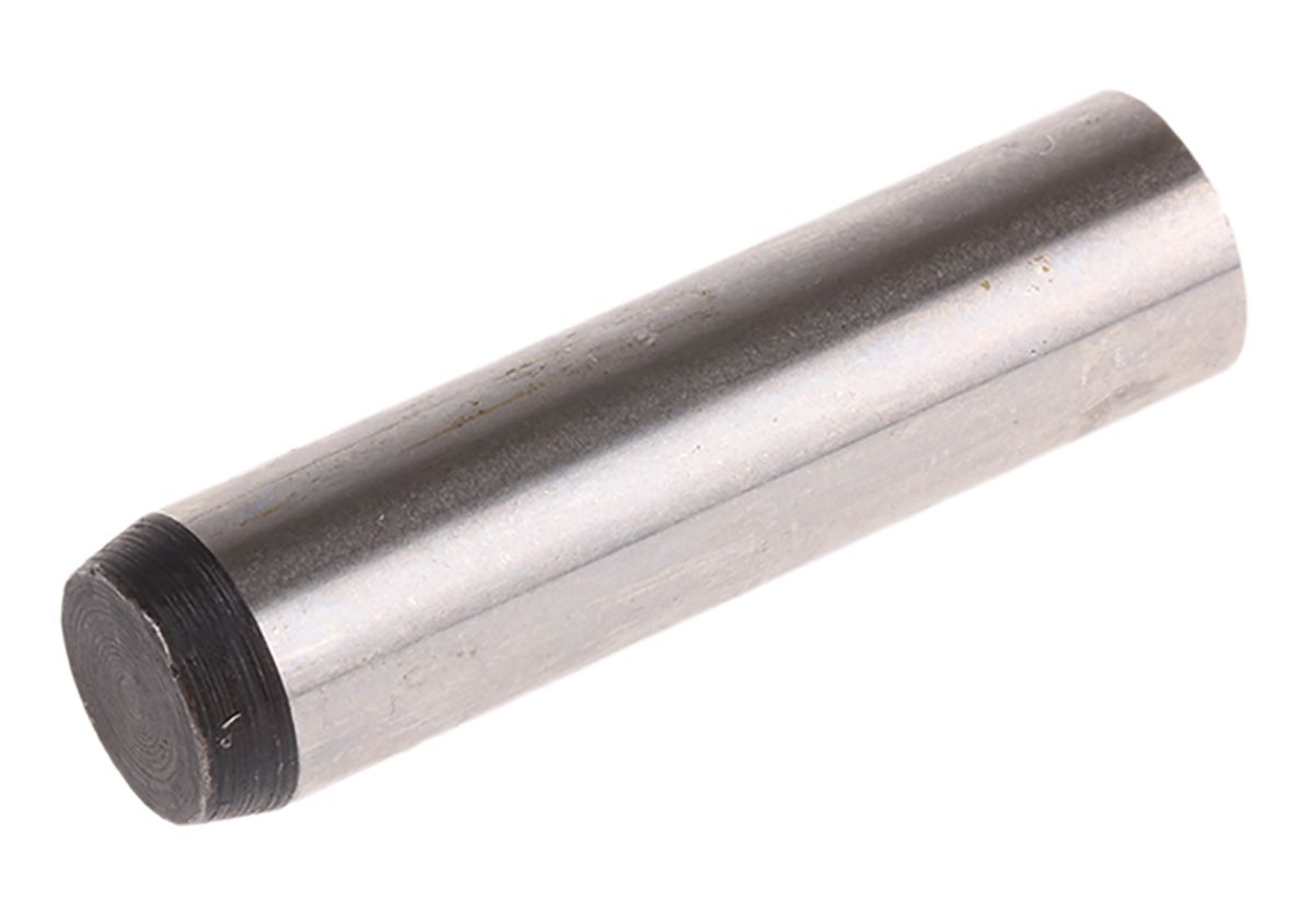 10mm Diameter Plain Steel Parallel Dowel Pin 40mm Long