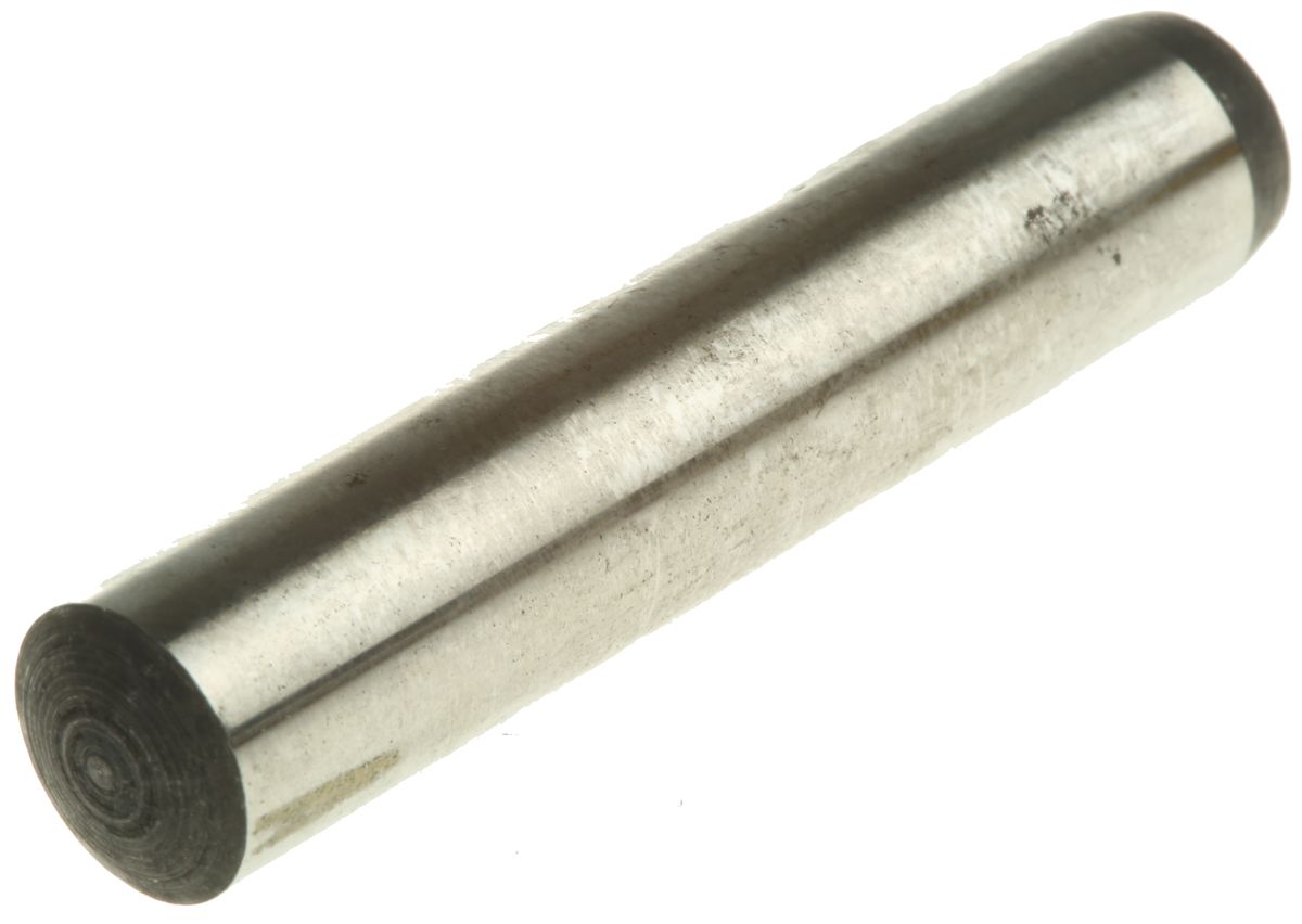 10mm Diameter Plain Steel Parallel Dowel Pin 50mm Long