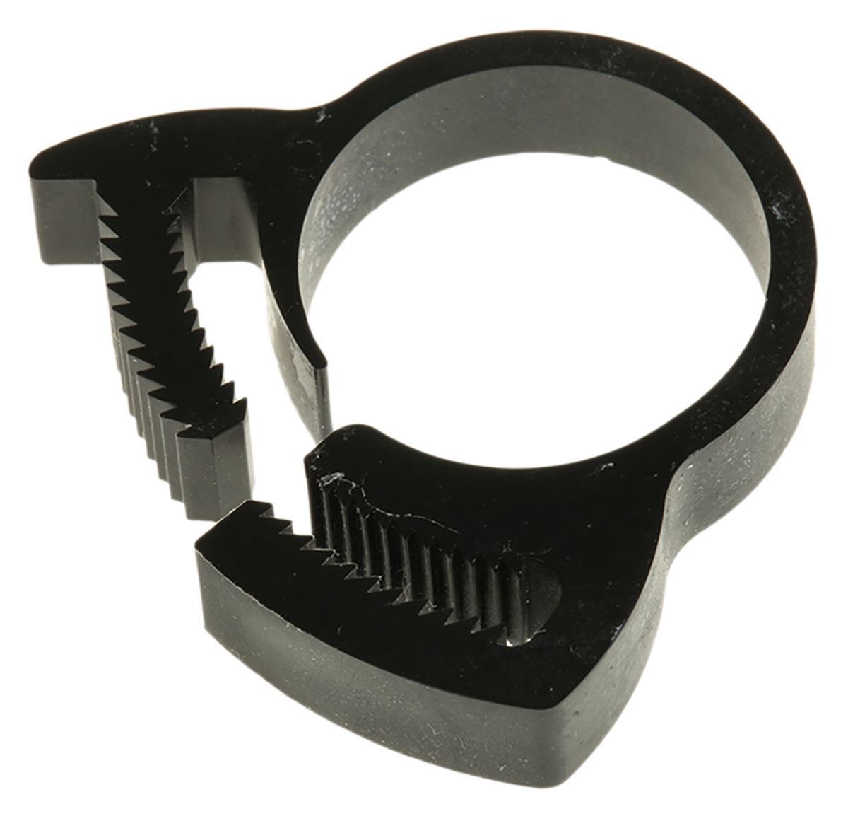 RS PRO Nylon Snap Grip Hose Clamp, 6.9mm Band Width, 16.9 → 19.9mm ID