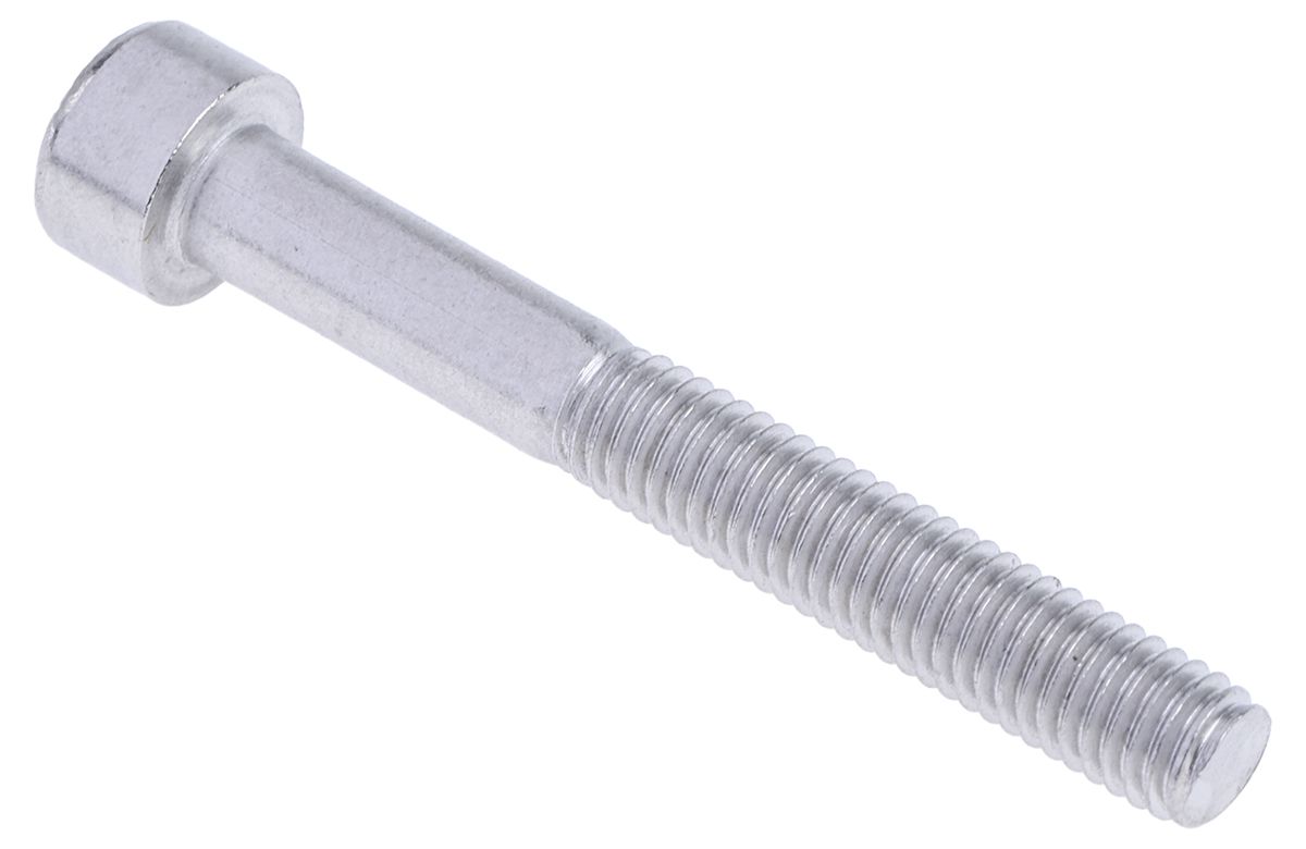 RS PRO M5 x 40mm Hex Socket Cap Screw Stainless Steel