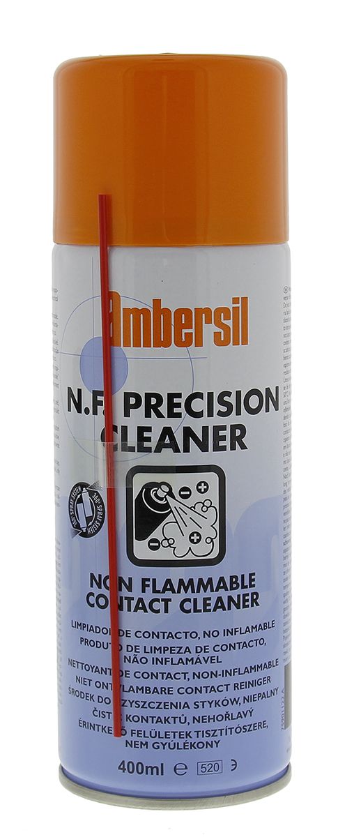 Ambersil 400 ml Aerosol Precision Cleaner & Degreaser for Various Applications