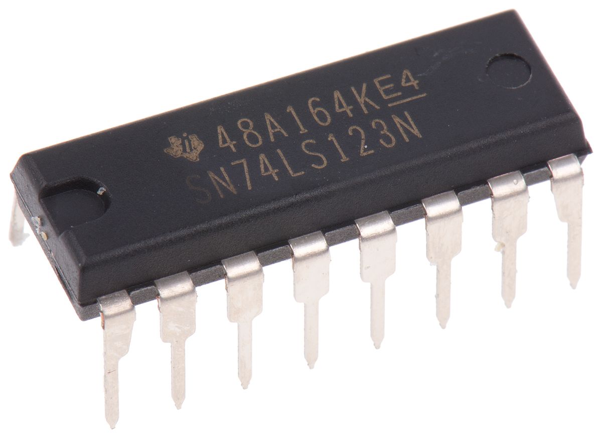 Texas Instruments Monostabiler Multivibrator, LS Monostabiler Kippstufe 2 Anz. Elem./ Chip 8mA L Pegel, -0.4mA H Pegel,