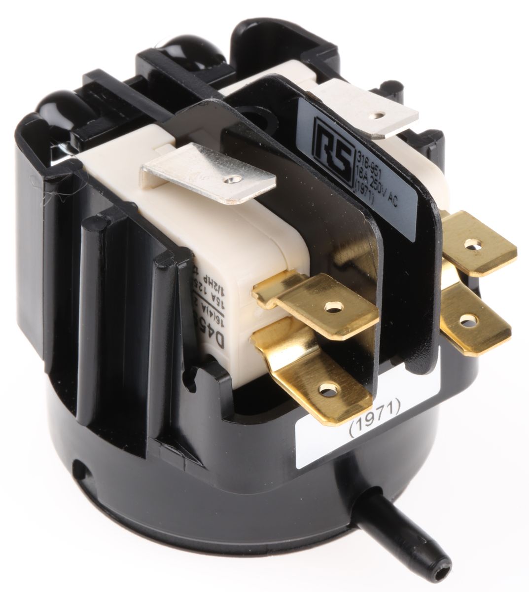 RS PRO 686 Series Momentary Air Switch, Surface Mounted