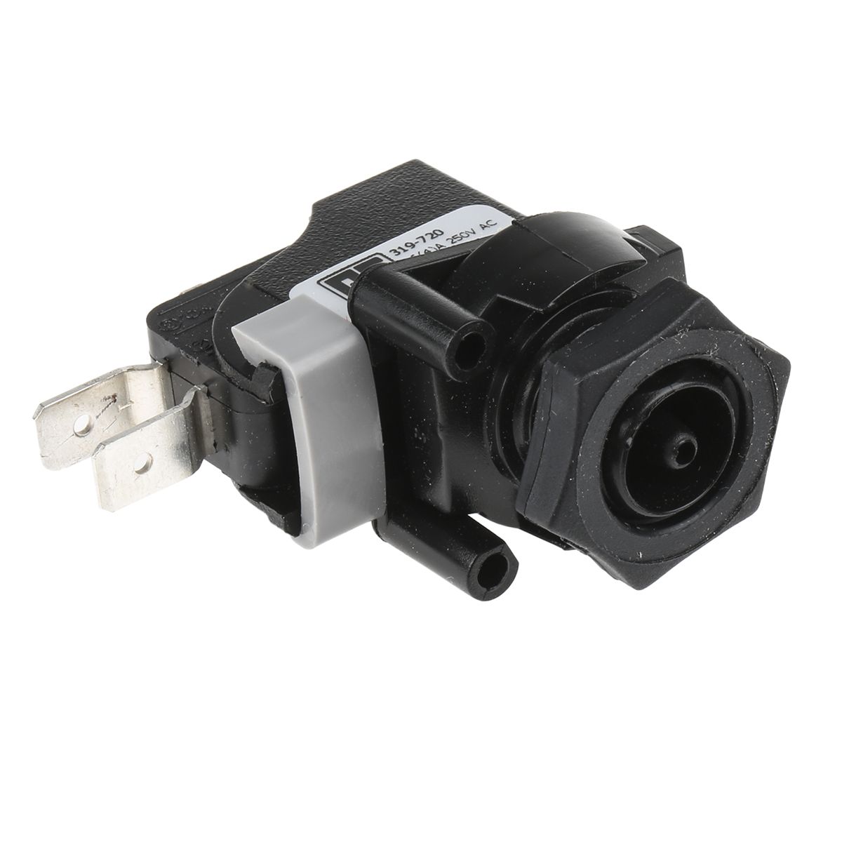 RS PRO 6871 Series Momentary Air Switch, 250mm Fly Lead, Panel Mounted