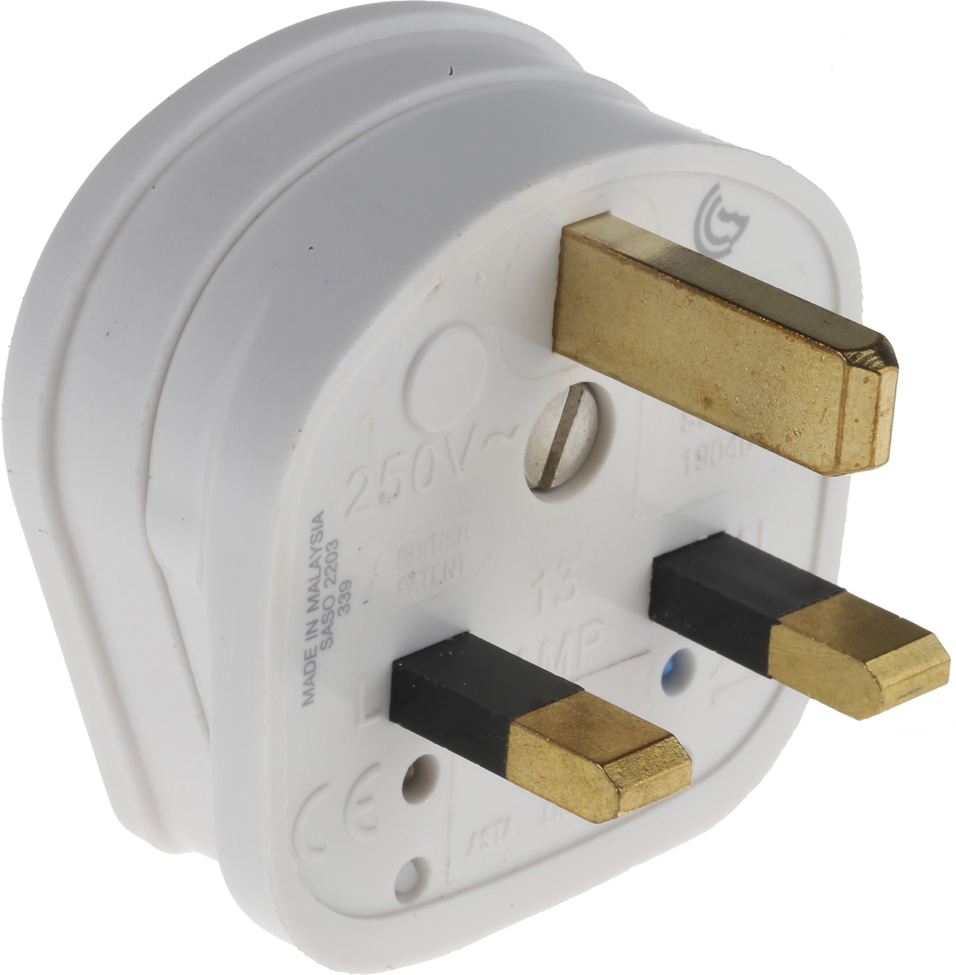 MK Electric UK Mains Plug, 13A, Cable Mount, 240 V